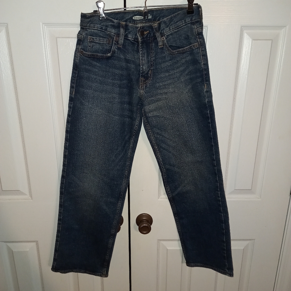 Mens Old Navy Loose Flex Jeans 28x28